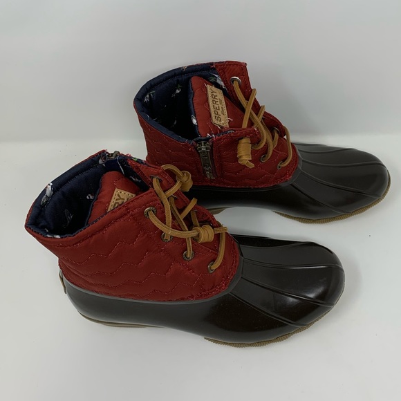 Sperry Saltwater Chevron Quilt Nylon Boots - Women - Picture 2 of 5